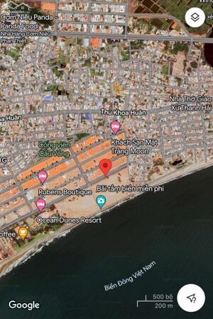 BÁN 2 LÔ E1 – VIEW BIỂN – TRỤC CHÍNH ĐƯỜNG LỚN LÊ LỢI – OCEAN DUNES PHỐ BIỂN RẠNG ĐÔNG – PHAN THIẾT - LÂM ĐỒNG