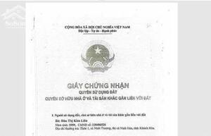 CHÍNH CHỦ Cần bán đất tại Thôn Ninh Trang, xã Ninh Thượng, Ninh Hòa, Khánh Hòa.