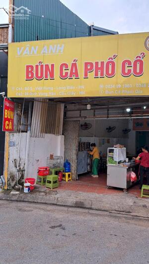 Nhượng quán bún,bánh đa cá hiện đang hoạt động bình thường ngõ 137 Việt Hưng, Long Biên