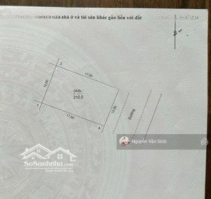 bán biệt thự cienco 5 tân lập 210m, đường 24m