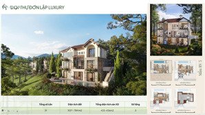 cđt bán căn đơn lập luxury mặt trực diện hồ siêu vip duy nhất tại dự án, hơn 400m2 sàn. ký cđt bim