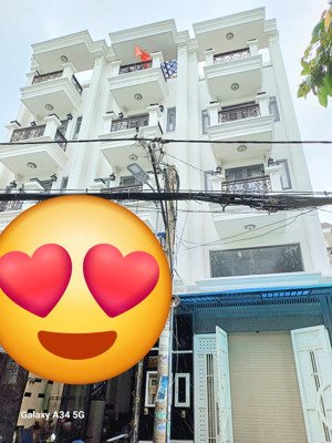 nhà full nội thất__căn góc hẻm thông 8m__lê đức thọ p6__gần chợ an nhơn= 4x16m 4 lầu 5pn 5wc=20tr