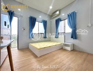 phòng ban công full nội thất cho thuê lê quang định gần chợ bà chiểu, đh văn lang ở bình thạnh