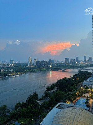 cho thuê căn hộ 2pn central 1 view sông tràn trề cực đẹp, full nội thất, giá chỉ 25tr bao phí