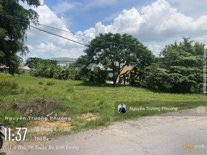 563m2 đất mặt tiền đường bờ kênh sông đoạn khu biệt thự vĩnh phú- bệnh viện hạnh phúc - quốc lộ 13