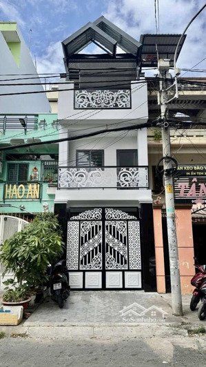 mặt tiền đường 12m đoạn thạch lam, trần văn giáp, ỷ lan.. 3 tầng btct - 64m2 vuông a4 - nhà mới 100