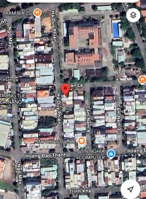 bán góc 2 mặt tiền hà duy phiên với trần lê trục thông sát cầu cẩm lệ