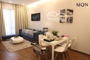 siêu hiếm! cho thuê căn hộ hd mon city 2 phòng ngủ, full đổ đẹp chỉ 12 triệu. lh 