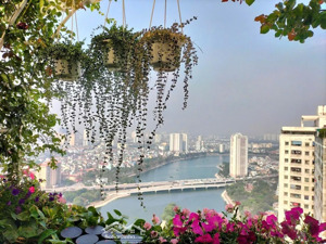 bán căn penthouse linh đàm, căn góc duy nhất 3 mặt thoáng view hồ, 76m2, giá 3 tỷ