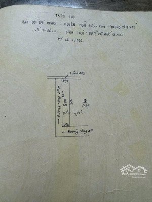 bán ô góc 60m2 khu tập thể bệnh viện hoài đức-hà nội