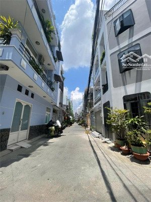 bán nhà 4x14m, 4 tầng -- hẻm 6m tân hương, sát chợ tân hương, tân phú -- chỉ 7.6 tỷ