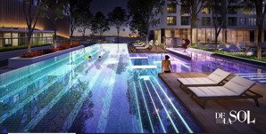 cho thuê căn 2pn de la sol view sông trực diện giá chỉ 22 triệu/tháng
