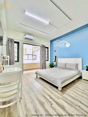 phòng cho thuê 1pn gần trường đh ngân hàng chợ bến thành - đường thủ khoa huân - p. bến thành