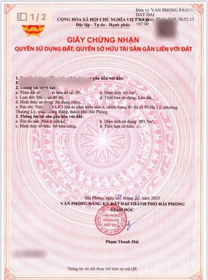 cần tiền cắt lỗ sâu căn lk 70m2 trung tâm tp. hải phòng