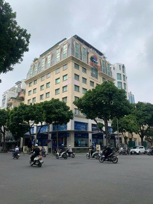 toà vp ngõ 59 phố láng hạ 110m*8t, mt 10m, lô góc 2 mặt ngõ ô tô tránh, 20m ra phố, sổ vuông 52.5tỷ