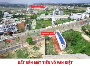mặt tiền võ văn kiệt - giá tốt chỉ 4tỷ3- đất đẹp mở kinh doanh, sổ hồng
