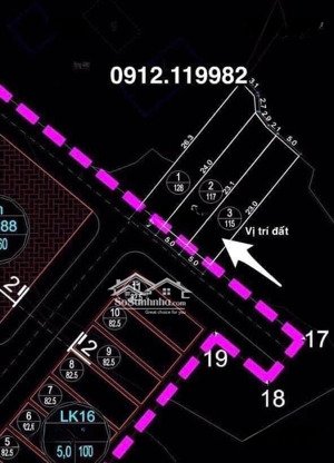 đất 113m mặt đường tái định cư đại yên, dự án hạ long xanh