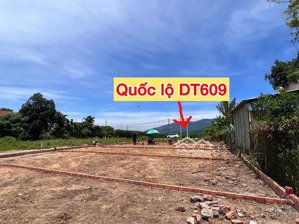 bán nhanh 5lô phú mỹ, cầu ngọc - đại hiệp - ngay sát ql dt609b - giá chỉ 630/nền