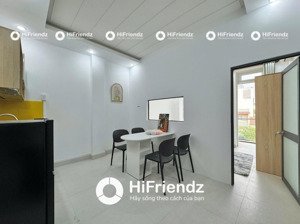 1 phòng ngủ ban công, tách bếp, máy giặt riêng, full nt ngay hoà bình - lbb - tô hiệu gần đầm sen