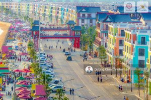 top 5 căn shophouse trục đường lớn, 2 mặt tiền, dt đất: 90m2/ giá full từ 8 tỷ/căn. vinhomes vũ yên