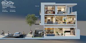 Nhà Phố 3 Tầng tại Topaz City Core, Huế