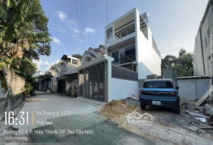 đất hiệp thành - đường 2 xe ô tô né nhau - diện tích: 5,4x25m, nở hậu 6m, (thổ cư 100m2)