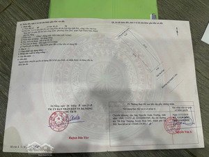 mặt tiền minh mạng đối diện biệt thự hoà quý - hướng đông nam - tương lai mở đường 20m