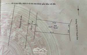 v.ỡ n.ợ do làm ăn ko được bán gấp 950tr 70m đất sẵn nhà c4 tt tây yên tử, sơn động , bắc giang