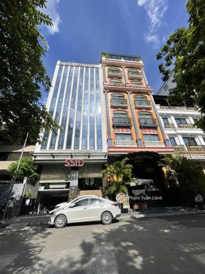 bán gấp tòa nhà phố trần thái tông, cầu giấy - 153m2 x 9t có hầm - mt 8.5m - ô tô tránh giá 8x tỷ