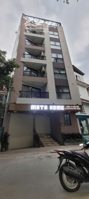 20.7 tỷ - tòa 7 tầng mặt phố tây hồ - văn cao - 53m2 x 7 tầng, mặt tiền 7.2m quy hoạch ổn định, kd