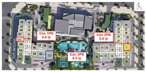 duy nhất 03 căn giá rẻ,view sông,masterise cổ loa,chiết khấu 18%,vay 70% ls 0% trong 3 năm, vốn 20%