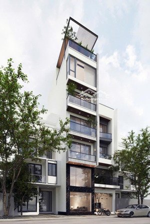 nhà 7 tầng thang máy, ô tô, full nội thất. ngay vườn hoa, hồ điều hoà, ngọc lâm, 40m2, giá tốt đt