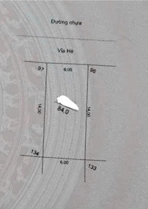 siêu hiếm đất đấu giá tứ hiệp - diện tích 84m2 - mặt tiền 6 mét - vỉa hè - giá : 23,5 tỷ