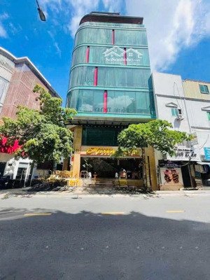 siêu hot! nhà góc 2mt, hầm + 6 lầu thang máy, rạch bùng binh quận 3 dt 120m2 giá 160tr/tháng