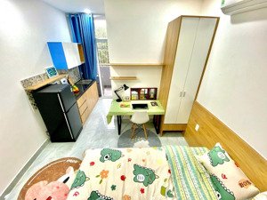 trọ 35m2 ung văn khiêm bình thạnh full nội thất máy giặt riêng bancol thoáng gần ftu uth