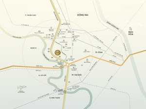 bán căn hộ 1pn + giá siêu hời tại the emerald 68, 2,5 tỷ, 50,1m2, thuận an, bình dương