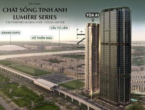 mở bán tòa a1|city line - tâm điểm tại lumiere prime hills. quỹ căn vip view hồ, grand expo