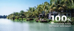 biệt thự đảo eco retreat view hồ cực đẹp, sống biệt lập giữa thiên nhiên, full tiện ích đẳng cấp