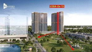 masteri lakeside - cần bán 2n+1 hướng mát, dt 64m2 giá 4.2x tỷ full thuế phí, vốn chỉ 930tr ls 0%