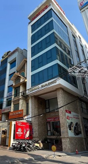 mặt tiền khủng! lô góc 3 mặt thoáng, mặt phố trường chinh, vỉa hè đá bóng, 7t thang máy, kd đỉnh!