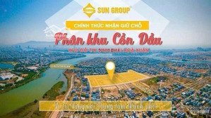 sungroup mở bán 600 lô đất nền cồn dầu giá đầu tư - giỏ hàng độc quyền giá siêu nét