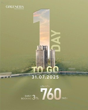 chỉ 6,2 tỷ sở hữu căn hộ 85m2 tại greenera southmark vị trí trung tâm, quy hoạch tổ hợp ga ngọc hồi