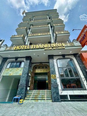 bán khách sạn mt tây sơn , hầm 8 tầng 25 phòng hđt 120 triệu /tháng giá rẻ chỉ 24,5 tỷ