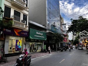 bán nhà mặt phố vương thừa vũ, dt 110m2 x 9 tầng, dòng tiền 100 tr/ th, giá 45 tỷ.