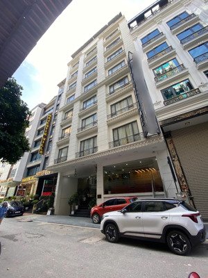 lê đức thọ, mỹ đình bán khách sạn 3 sao 9 tầng 43 phòng dt 210m2 mặt tiền 14m đủ pháp lý 115 tỷ