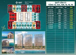 sun centro town: 5 suất ngoại giao ck 16.5% an cư, nghỉ dưỡng & khai thác dịch vụ