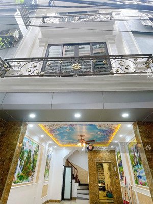 bán nhà thang máy xây mới hoàng hoa thám ba đình 40m2x6t cực đẹp funt nội thất