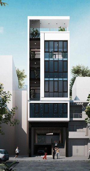 cho thuê nhà mặt đường tô hiệu, mặt tiền 6m, dt 115m2, 6 tầng, thông sàn, thang máy, vỉa hè rộng