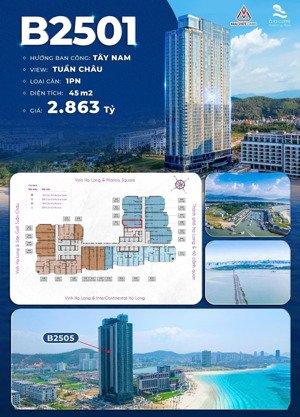 cần bán quỹ căn ngoại giao của cđt alacarte hạ long view biển, dòng tiền hấp dẫn, lh 