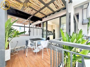 căn hộ cho thuê balcon cực chill với nội thất mới toanh - decor siêu đẹp - ngay lê quang định bt